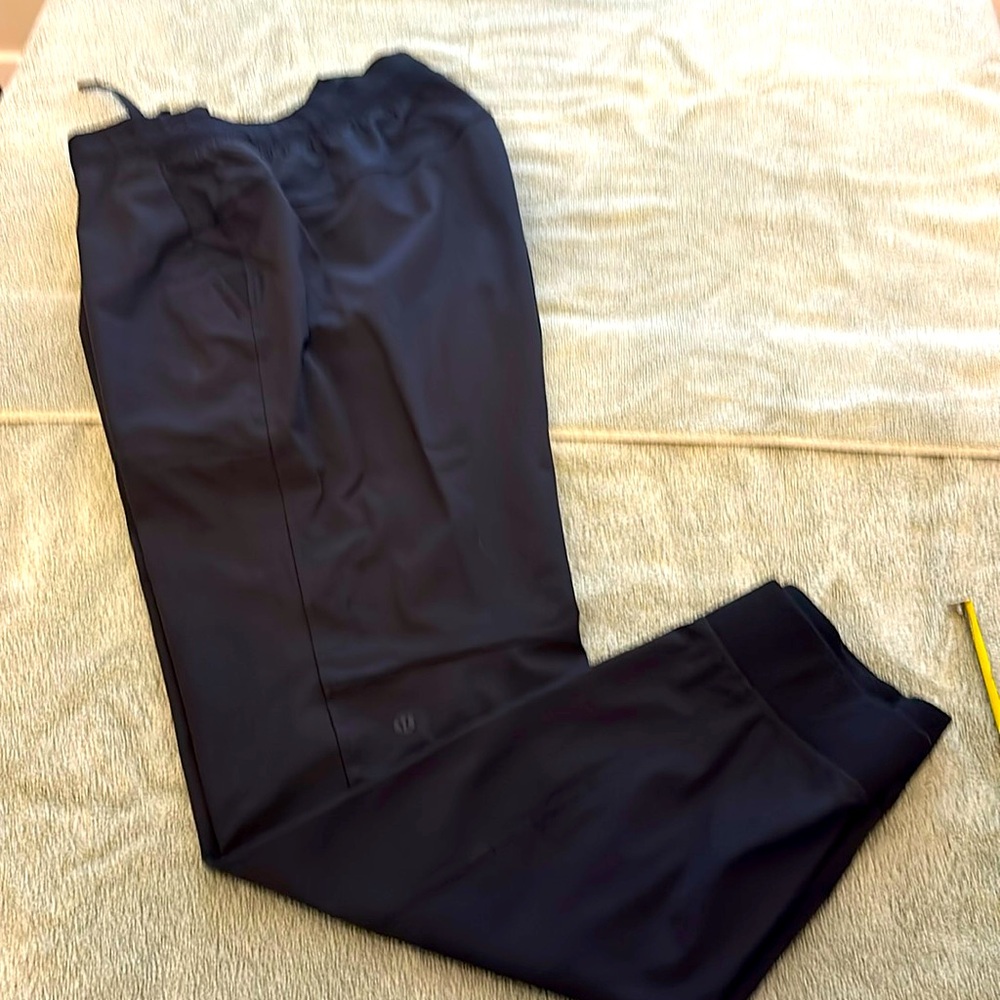 Men’s Black Lululemon Joggers, Size Large, 30” inseam. Great condition